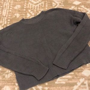 Lululemon Athletica Gray Crew Neck Sweater